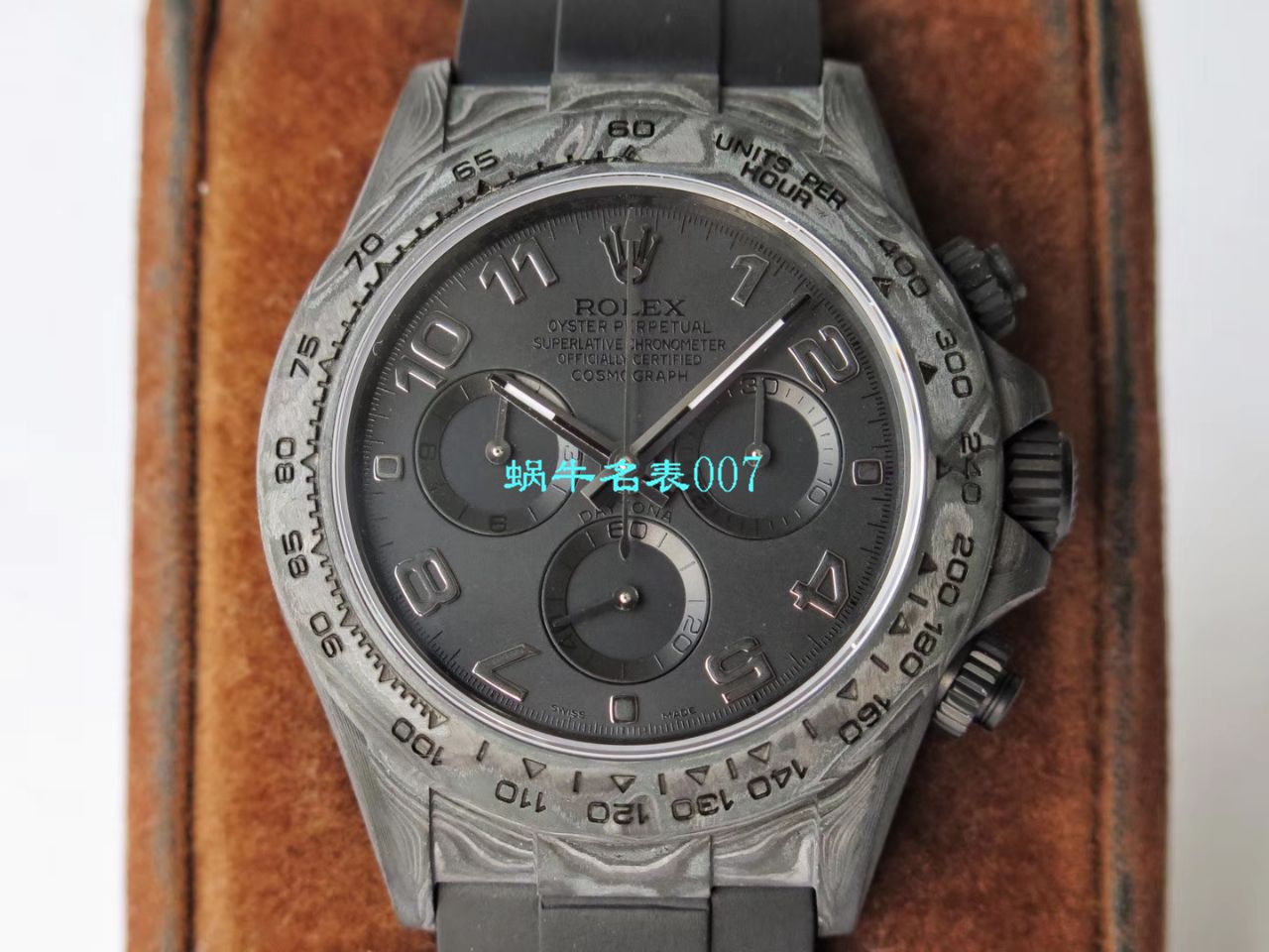 【TW Factory  Rolex 复刻手表】 Rolex ROLEX宇宙计时 Ditongna 系列之 carbon fiber 海外 copy customized 版 / R367