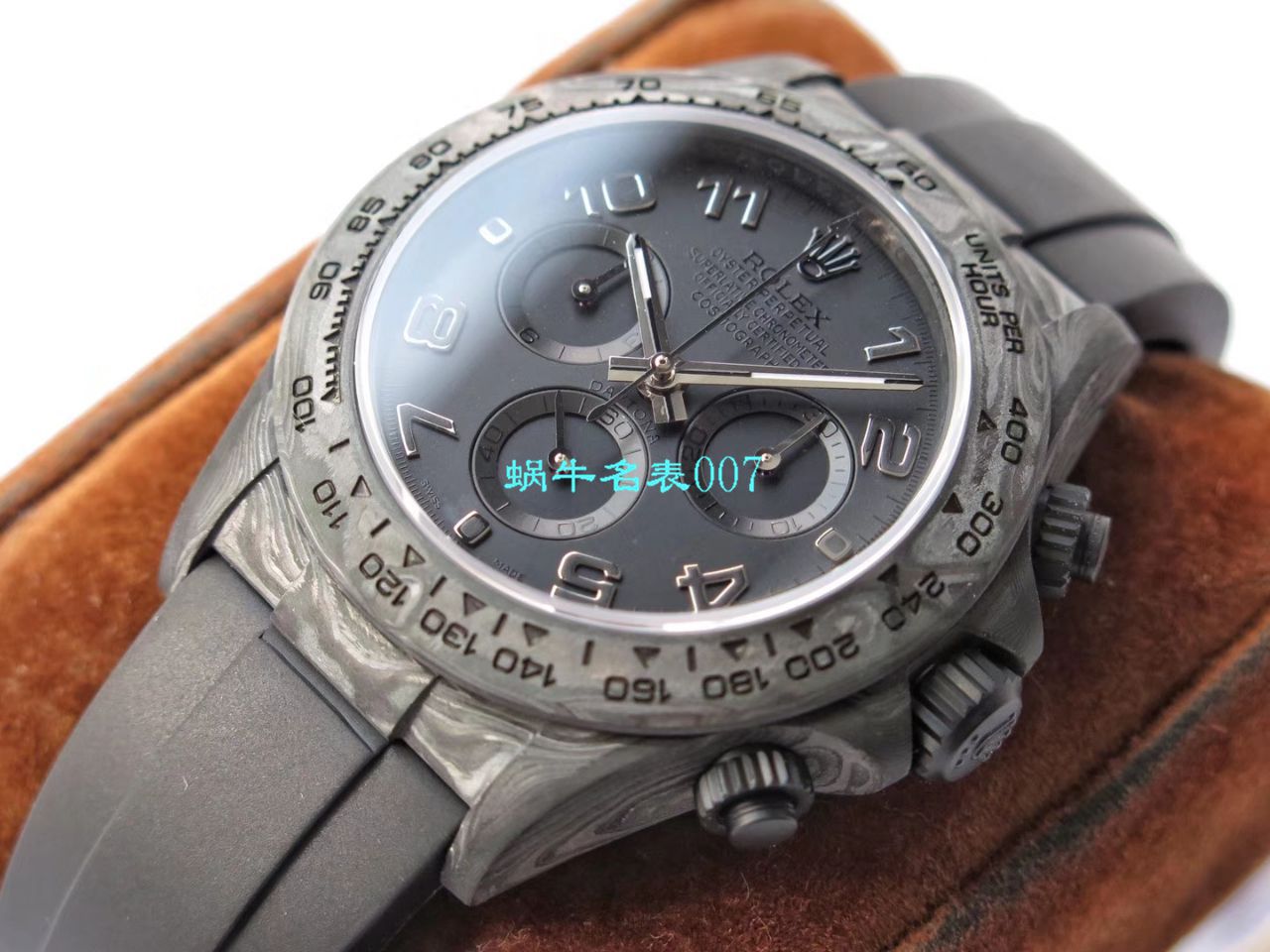 【TW Factory  Rolex 复刻手表】 Rolex ROLEX宇宙计时 Ditongna 系列之 carbon fiber 海外 copy customized 版 / R367