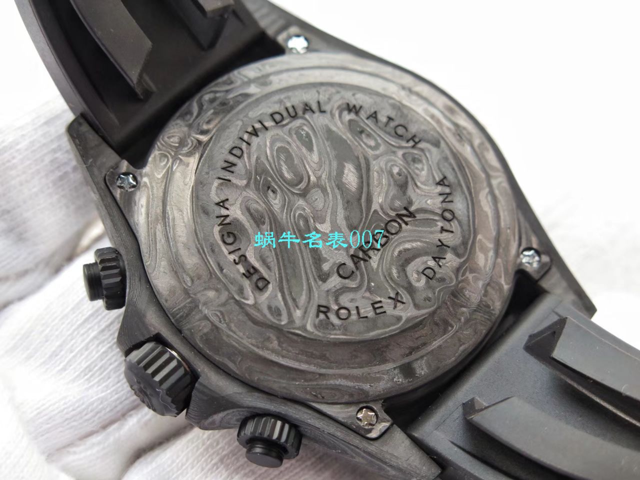 【TW Factory  Rolex 复刻手表】 Rolex ROLEX宇宙计时 Ditongna 系列之 carbon fiber 海外 copy customized 版 / R367