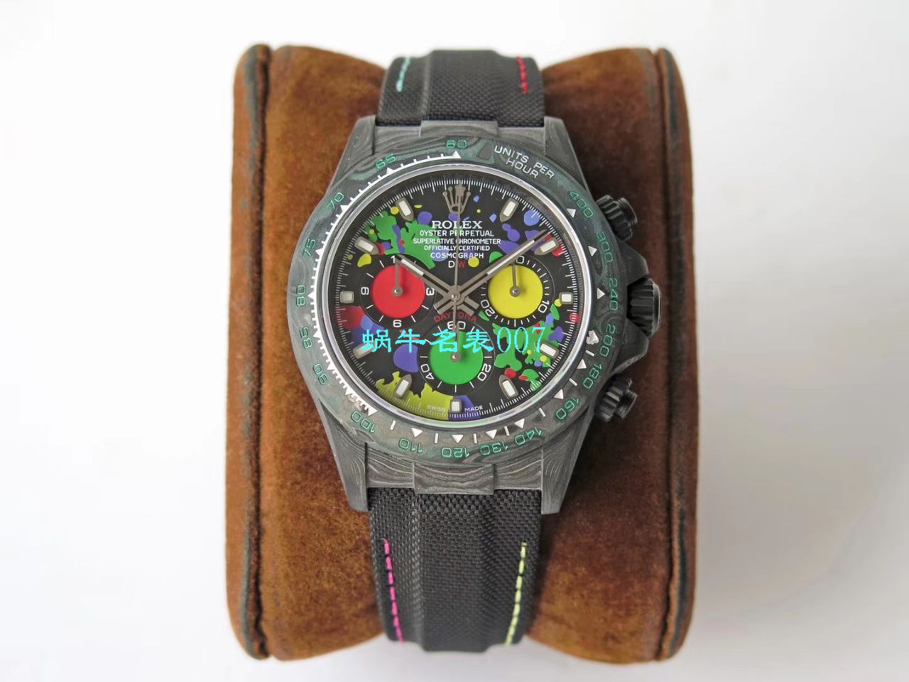 【TW Factory  Rolex 复刻手表】 Rolex ROLEX宇宙计时 Ditongna 系列之 carbon fiber 海外 copy customized 版 / R367