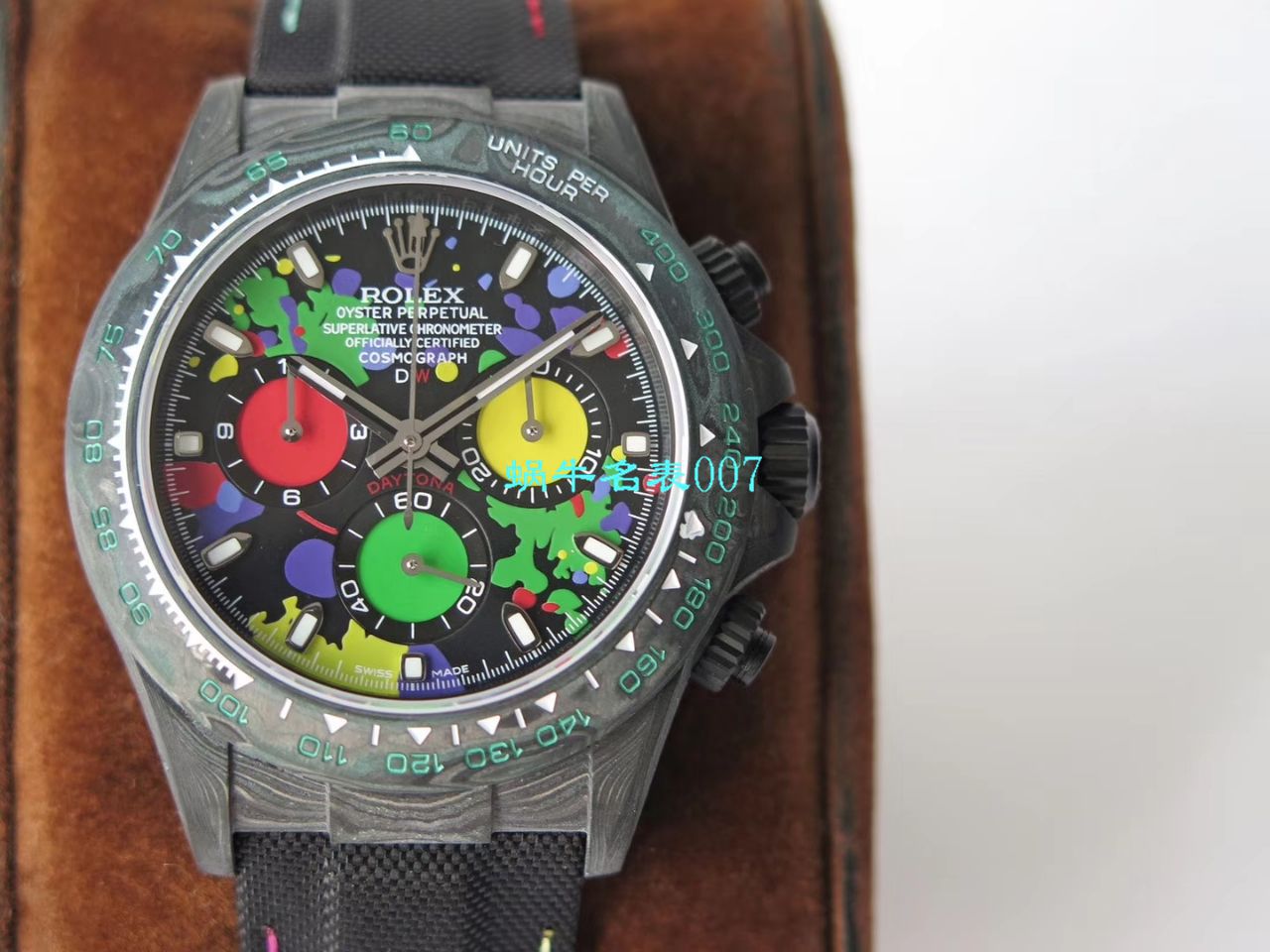 【TW Factory  Rolex 复刻手表】 Rolex ROLEX宇宙计时 Ditongna 系列之 carbon fiber 海外 copy customized 版 / R367