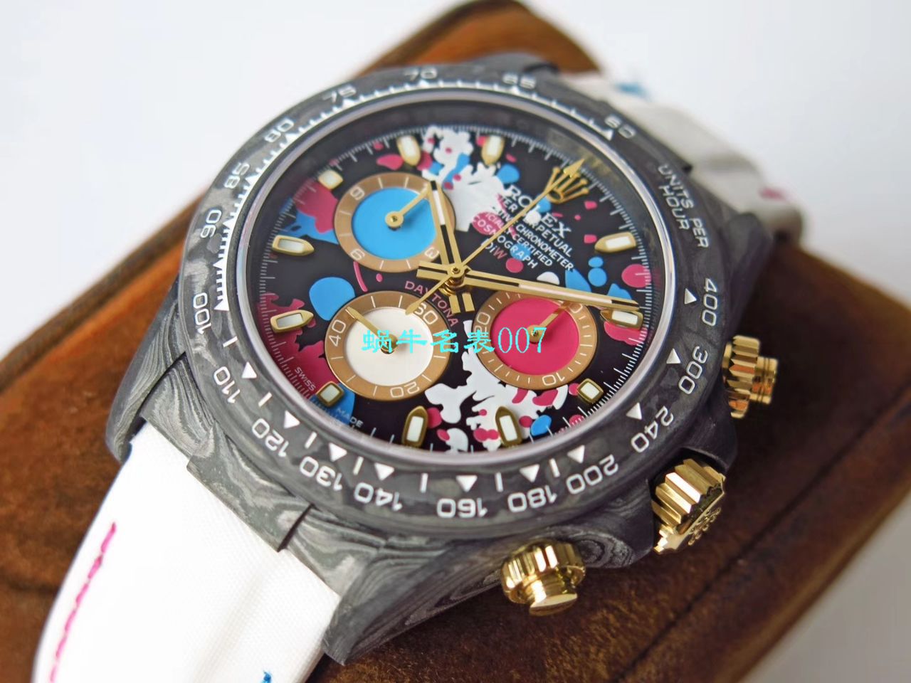 【TW Factory  Rolex 复刻手表】 Rolex ROLEX宇宙计时 Ditongna 系列之 carbon fiber 海外 copy customized 版 / R367