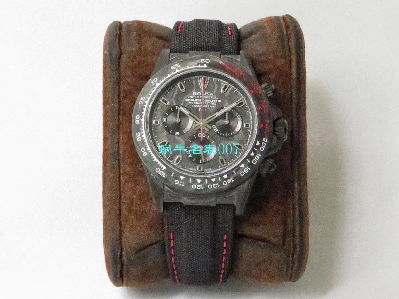 【TW Factory  Rolex 复刻手表】 Rolex ROLEX宇宙计时 Ditongna 系列之 carbon fiber 海外 copy customized 版 / R367