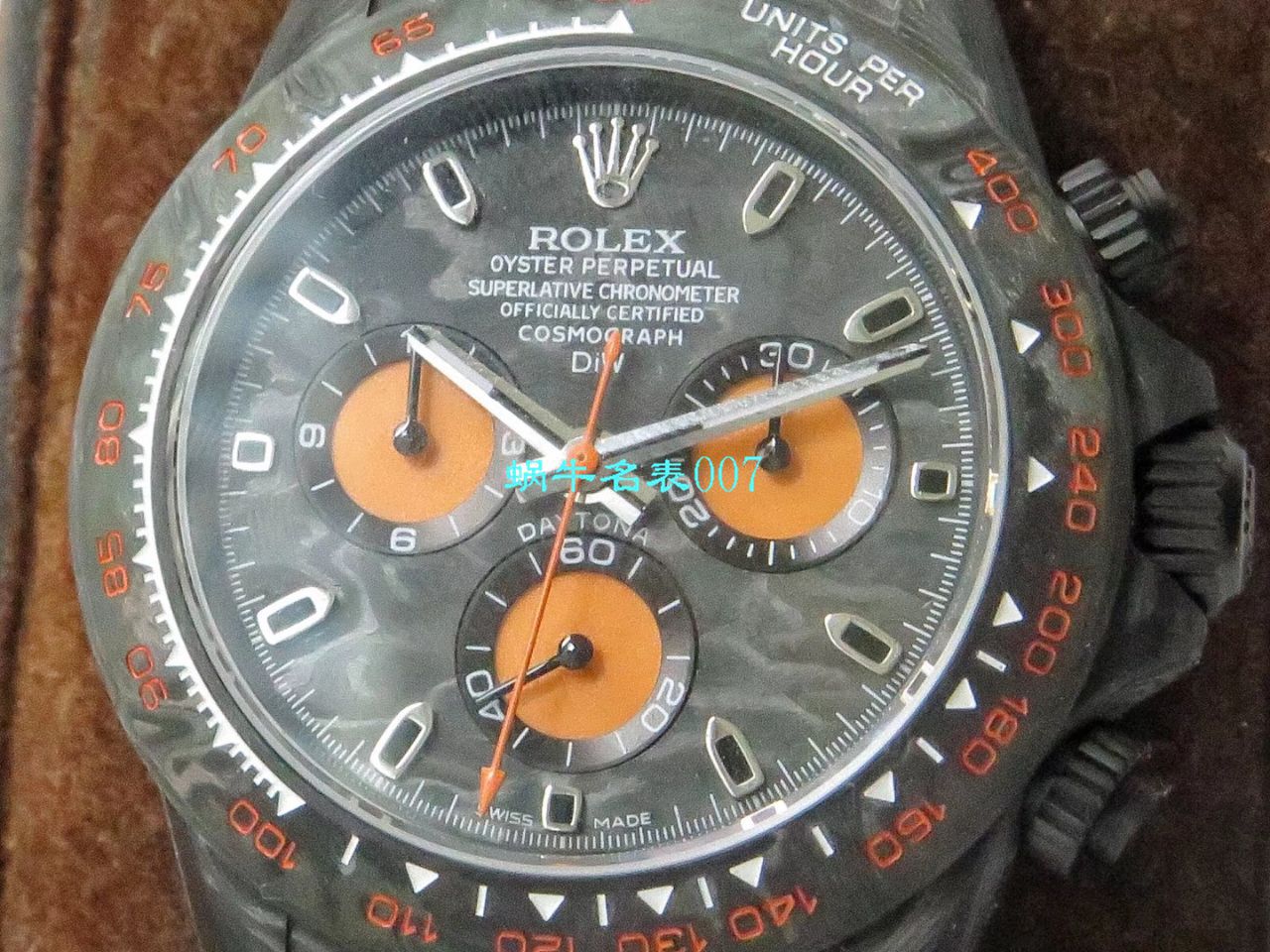 【TW Factory  Rolex 复刻手表】 Rolex ROLEX宇宙计时 Ditongna 系列之 carbon fiber 海外 copy customized 版 / R367