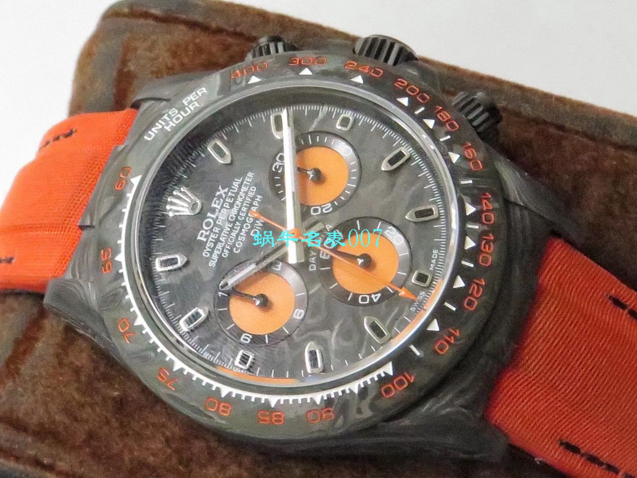 【TW Factory  Rolex 复刻手表】 Rolex ROLEX宇宙计时 Ditongna 系列之 carbon fiber 海外 copy customized 版 / R367