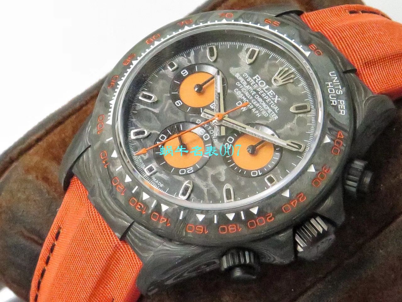 【TW Factory  Rolex 复刻手表】 Rolex ROLEX宇宙计时 Ditongna 系列之 carbon fiber 海外 copy customized 版 / R367