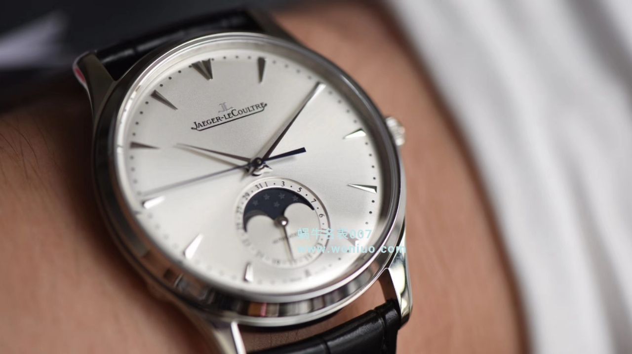  Video analysis ZF Factory 官网复刻高仿 Jaeger-LeCoultre 月相大师系列Q1362520，136255J，1368420，1368470 wrist watch  / JJ124ZF