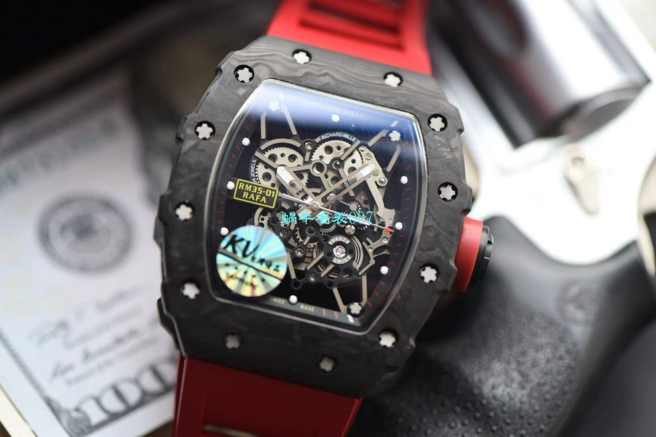  Video analysis KV Factory V3版本超A高仿 RICHARD MILLE RM35-01 wrist watch  / KV03501V301