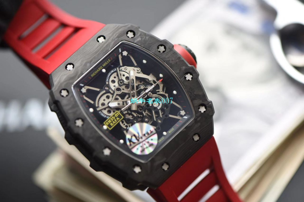  Video analysis KV Factory V3版本超A高仿 RICHARD MILLE RM35-01 wrist watch  / KV03501V301