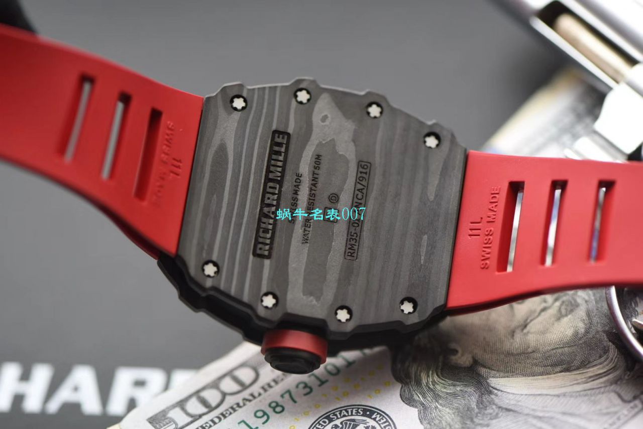  Video analysis KV Factory V3版本超A高仿 RICHARD MILLE RM35-01 wrist watch  / KV03501V301