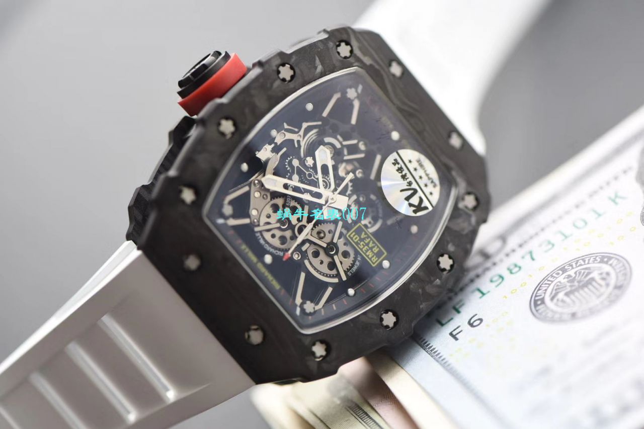  Video analysis KV Factory V3版本超A高仿 RICHARD MILLE RM35-01 wrist watch  / KV03501V301
