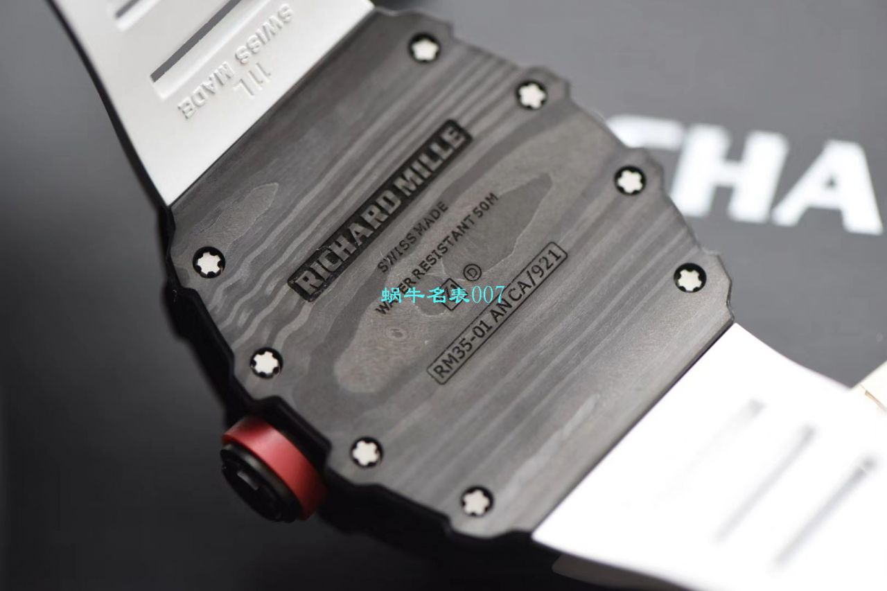  Video analysis KV Factory V3版本超A高仿 RICHARD MILLE RM35-01 wrist watch  / KV03501V301