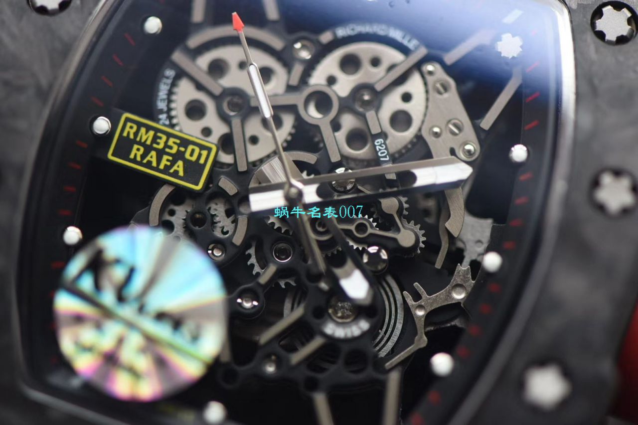  Video analysis KV Factory V3版本超A高仿 RICHARD MILLE RM35-01 wrist watch  / KV03501V301