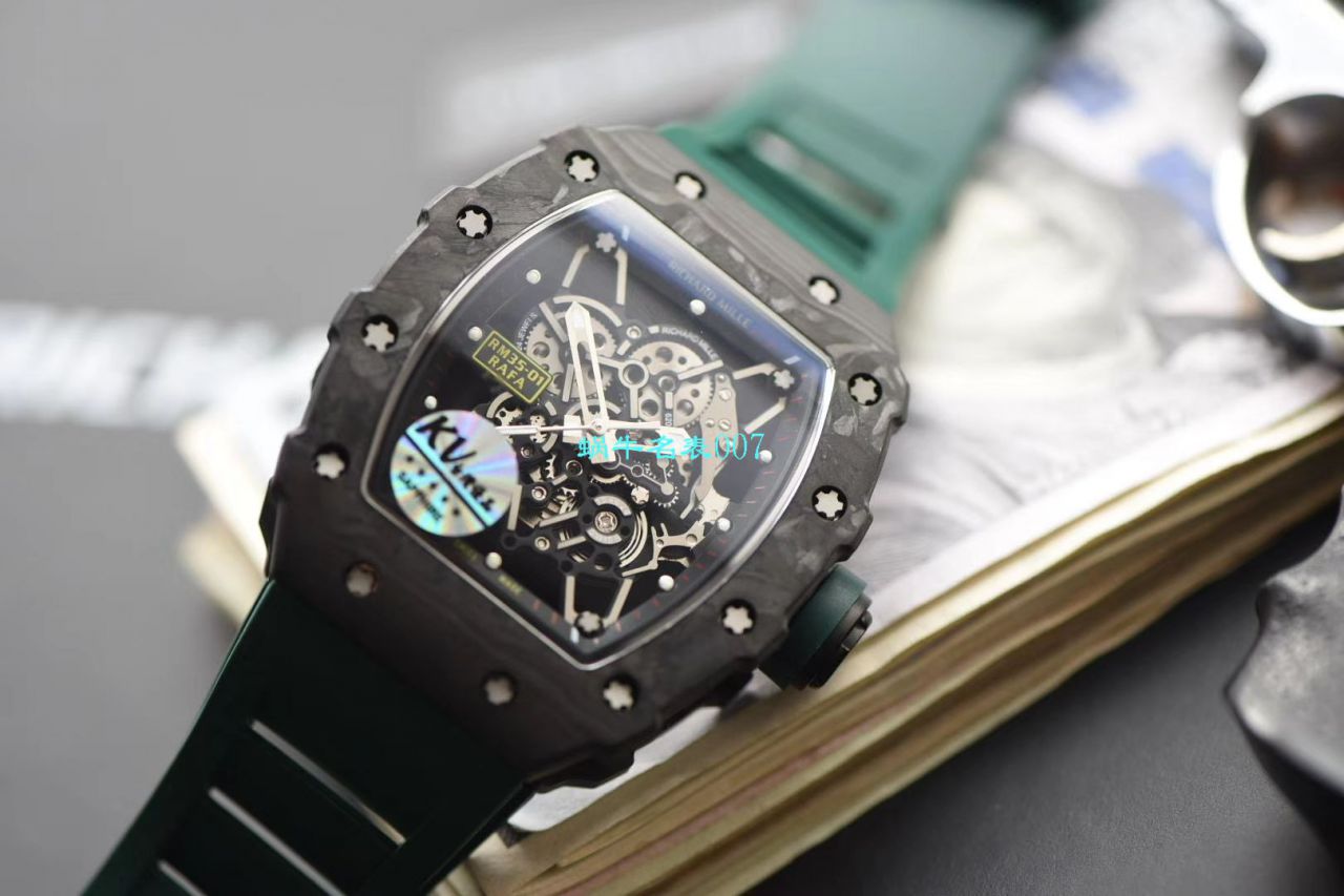  Video analysis KV Factory V3版本超A高仿 RICHARD MILLE RM35-01 wrist watch  / KV03501V301