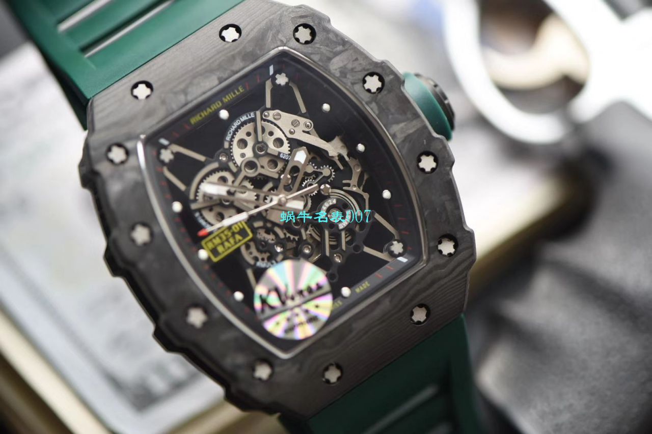  Video analysis KV Factory V3版本超A高仿 RICHARD MILLE RM35-01 wrist watch  / KV03501V301