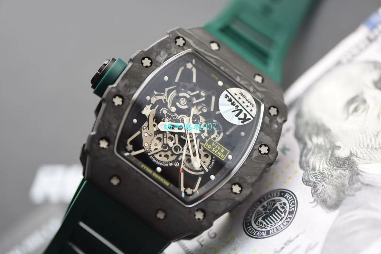  Video analysis KV Factory V3版本超A高仿 RICHARD MILLE RM35-01 wrist watch  / KV03501V301