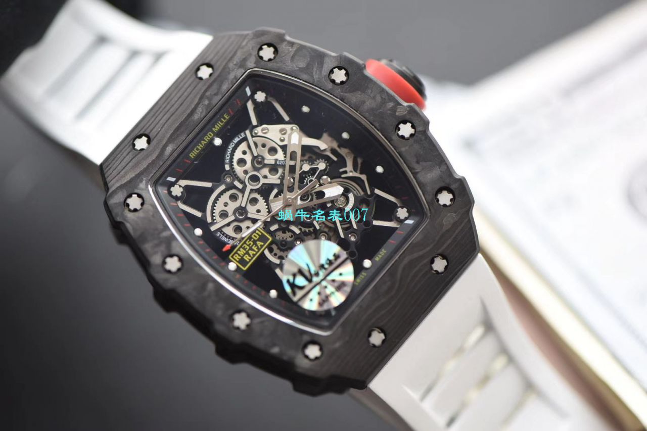  Video analysis KV Factory V3升级版一比一精仿 RICHARD MILLE RM 35-01 wrist watch  / KV03501V306