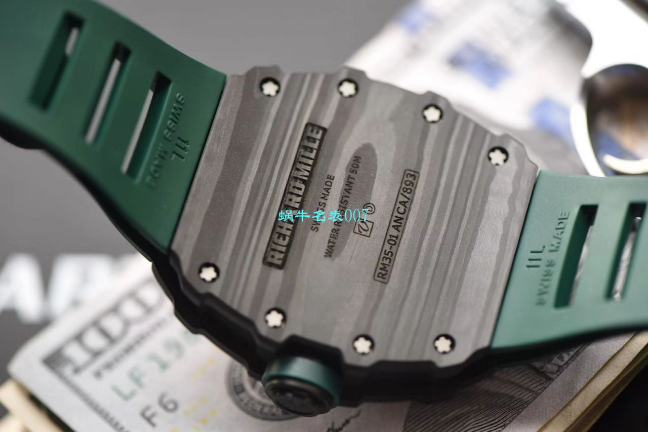  Video analysis KV Factory V3版本超A高仿 RICHARD MILLE RM35-01 wrist watch  / KV03501V301