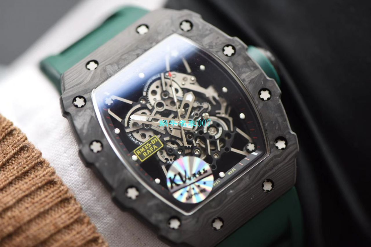  Video analysis KV Factory V3版本超A高仿 RICHARD MILLE RM35-01 wrist watch  / KV03501V301