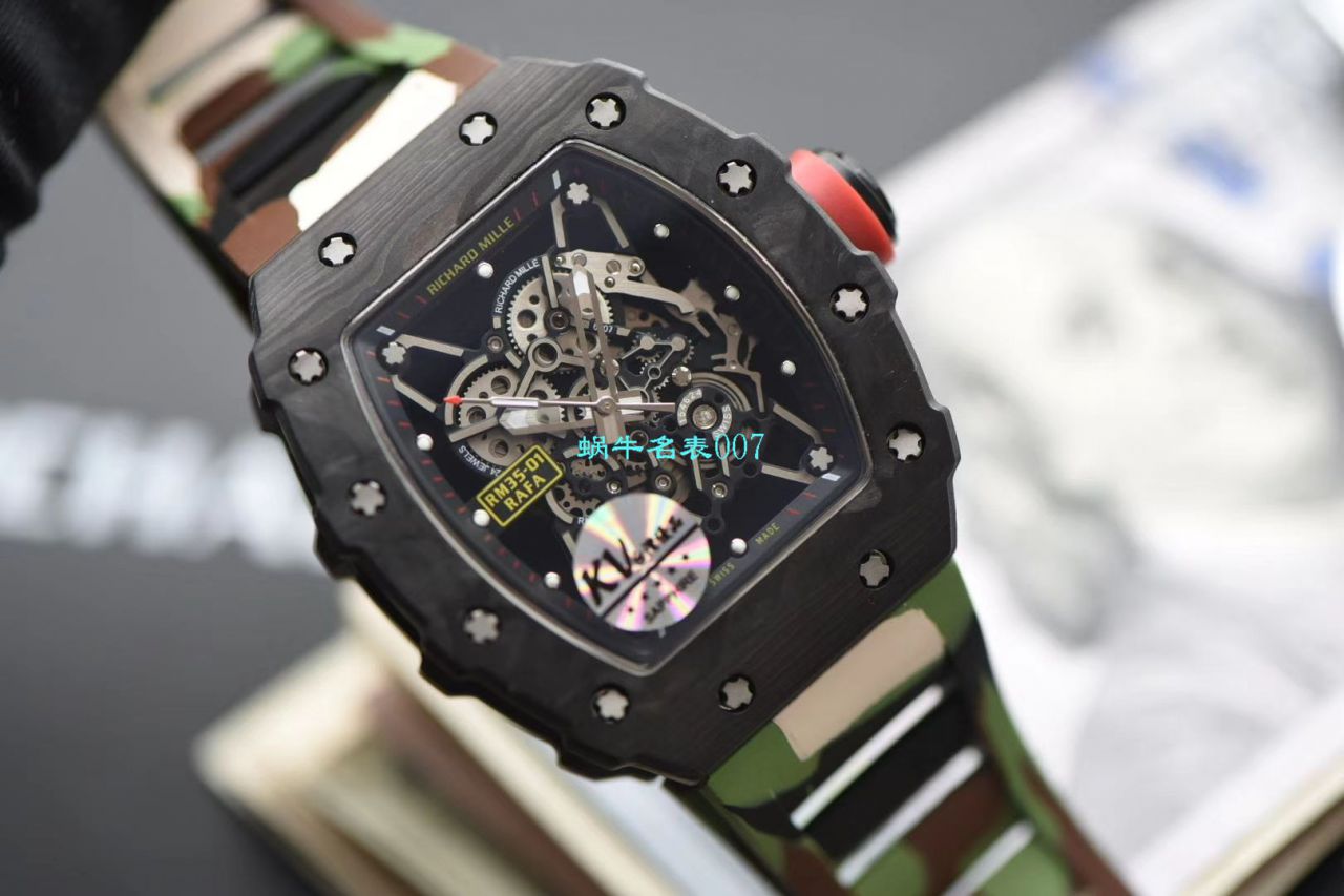  Video analysis KV Factory V3版本超A高仿 RICHARD MILLE RM35-01 wrist watch  / KV03501V301