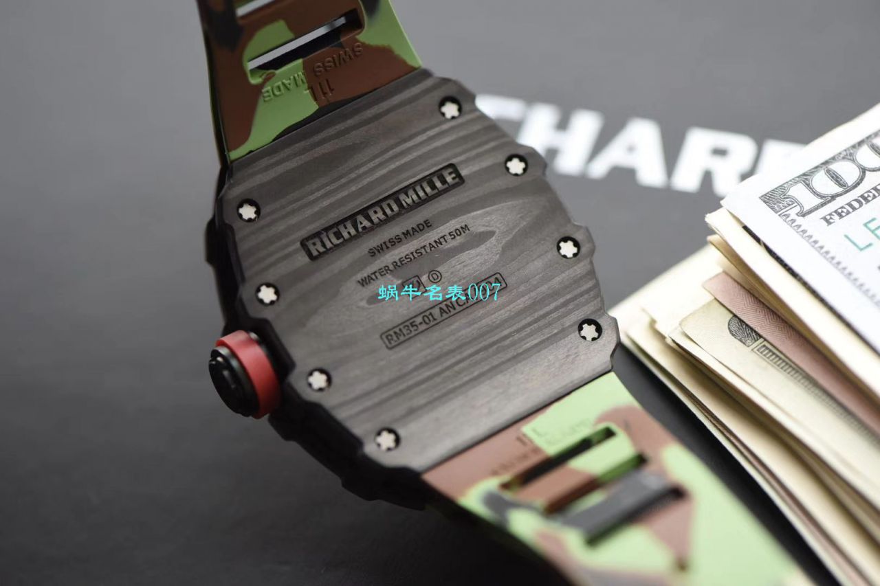  Video analysis KV Factory V3版本超A高仿 RICHARD MILLE RM35-01 wrist watch  / KV03501V301