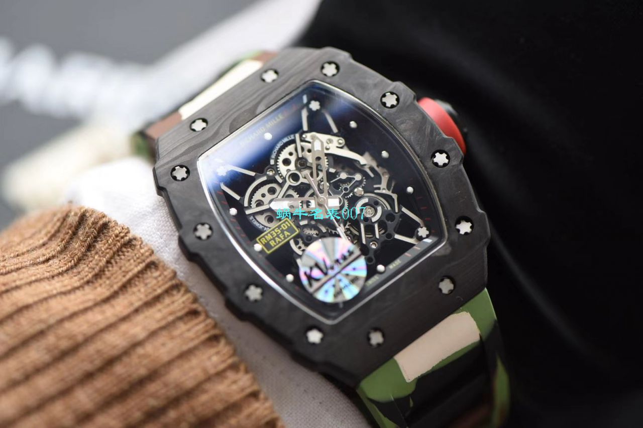  Video analysis KV Factory V3版本超A高仿 RICHARD MILLE RM35-01 wrist watch  / KV03501V301
