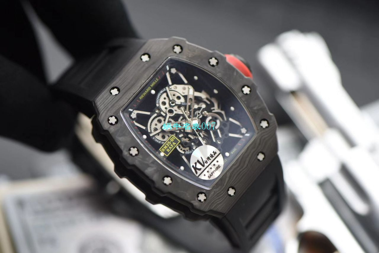  Video analysis KV Factory V3版本超A高仿 RICHARD MILLE RM35-01 wrist watch  / KV03501V301