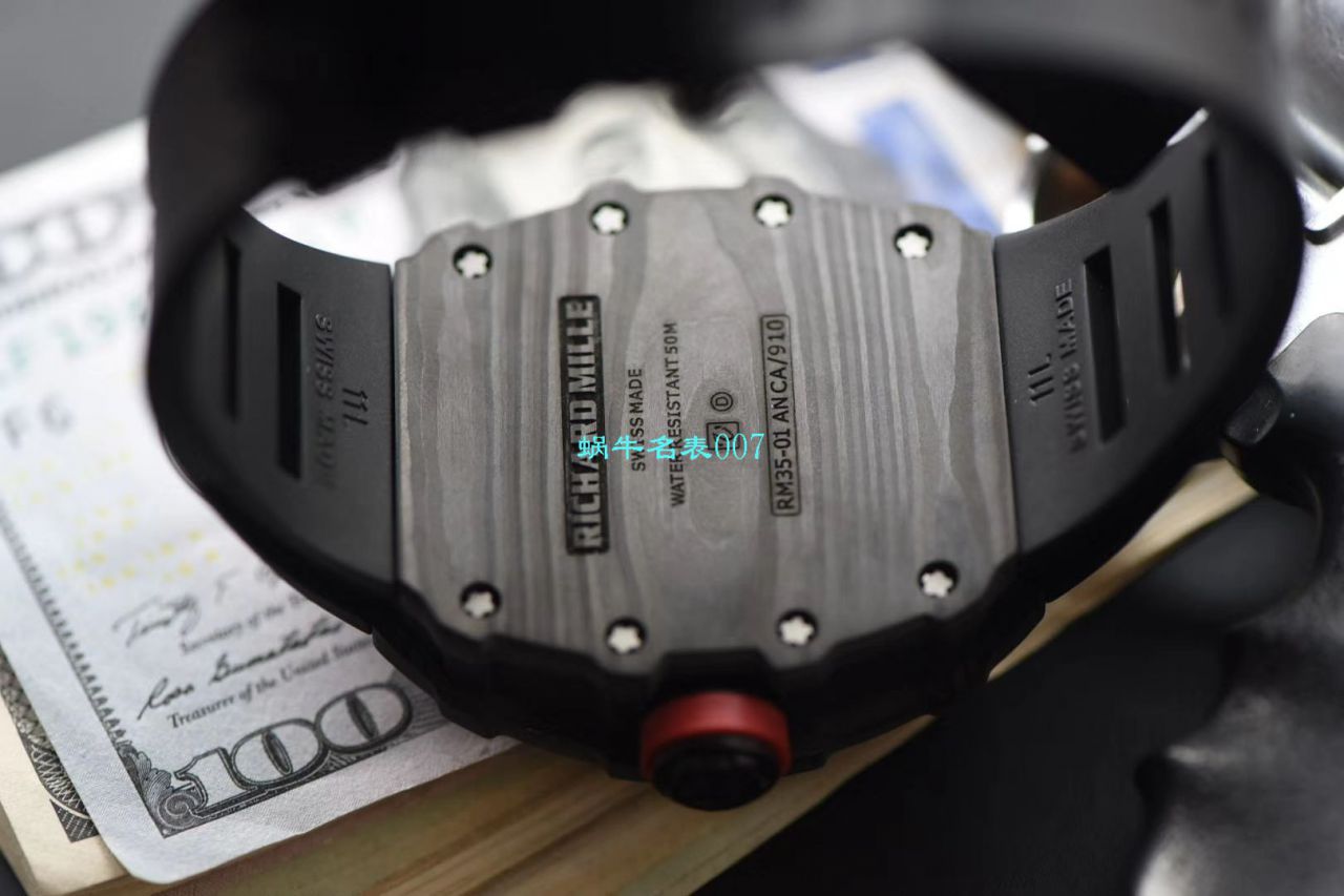  Video analysis KV Factory V3版本超A高仿 RICHARD MILLE RM35-01 wrist watch  / KV03501V301