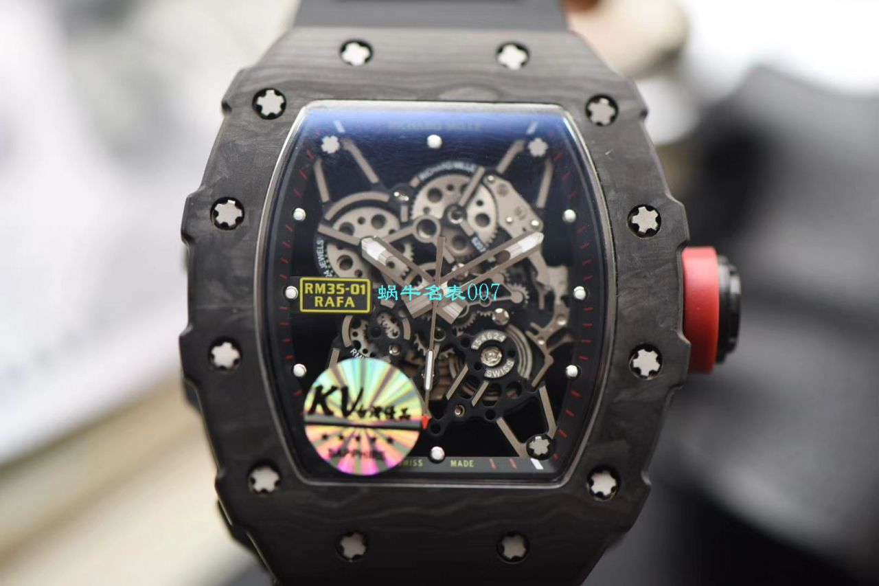  Video analysis KV Factory V3版本超A高仿 RICHARD MILLE RM35-01 wrist watch  / KV03501V301