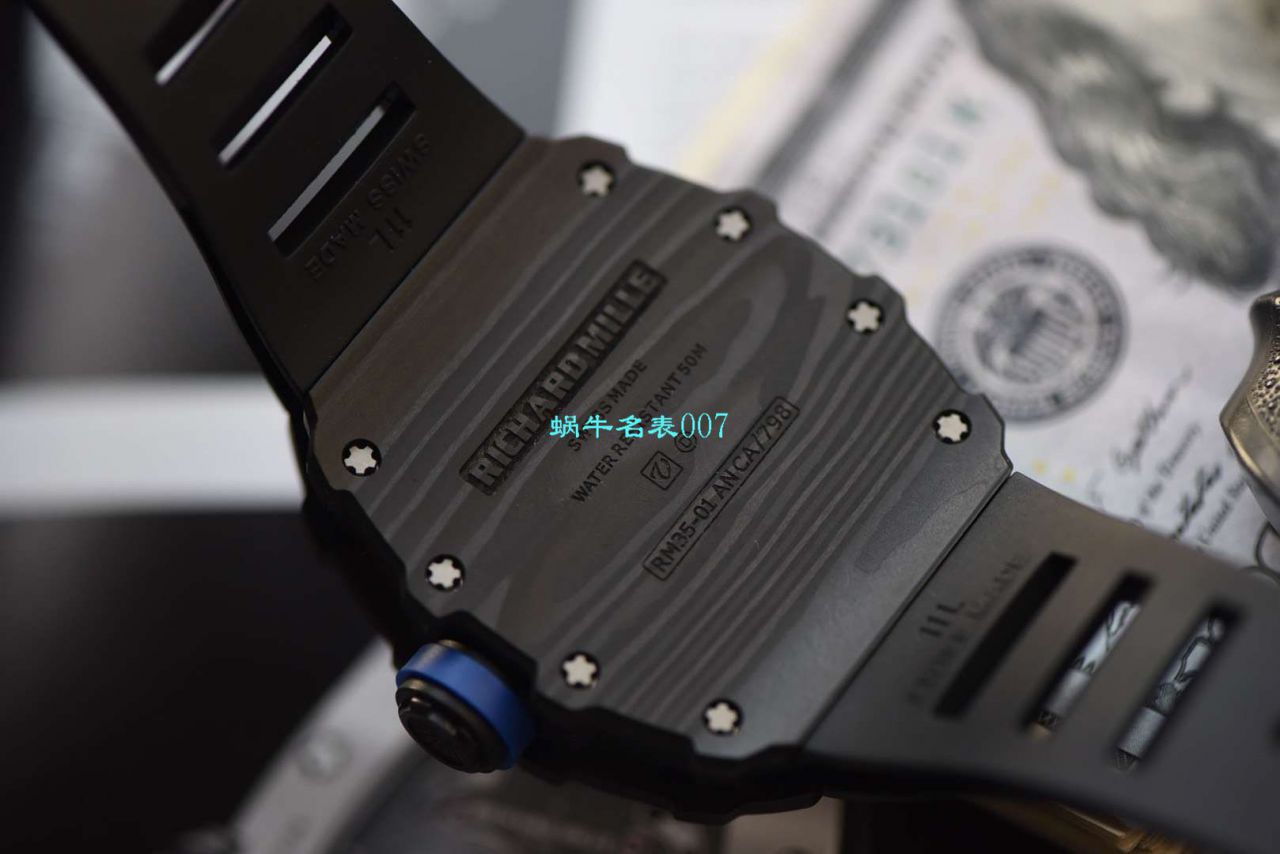  Video analysis KV Factory V3版本超A高仿 RICHARD MILLE RM35-01 wrist watch  / KV03501V301