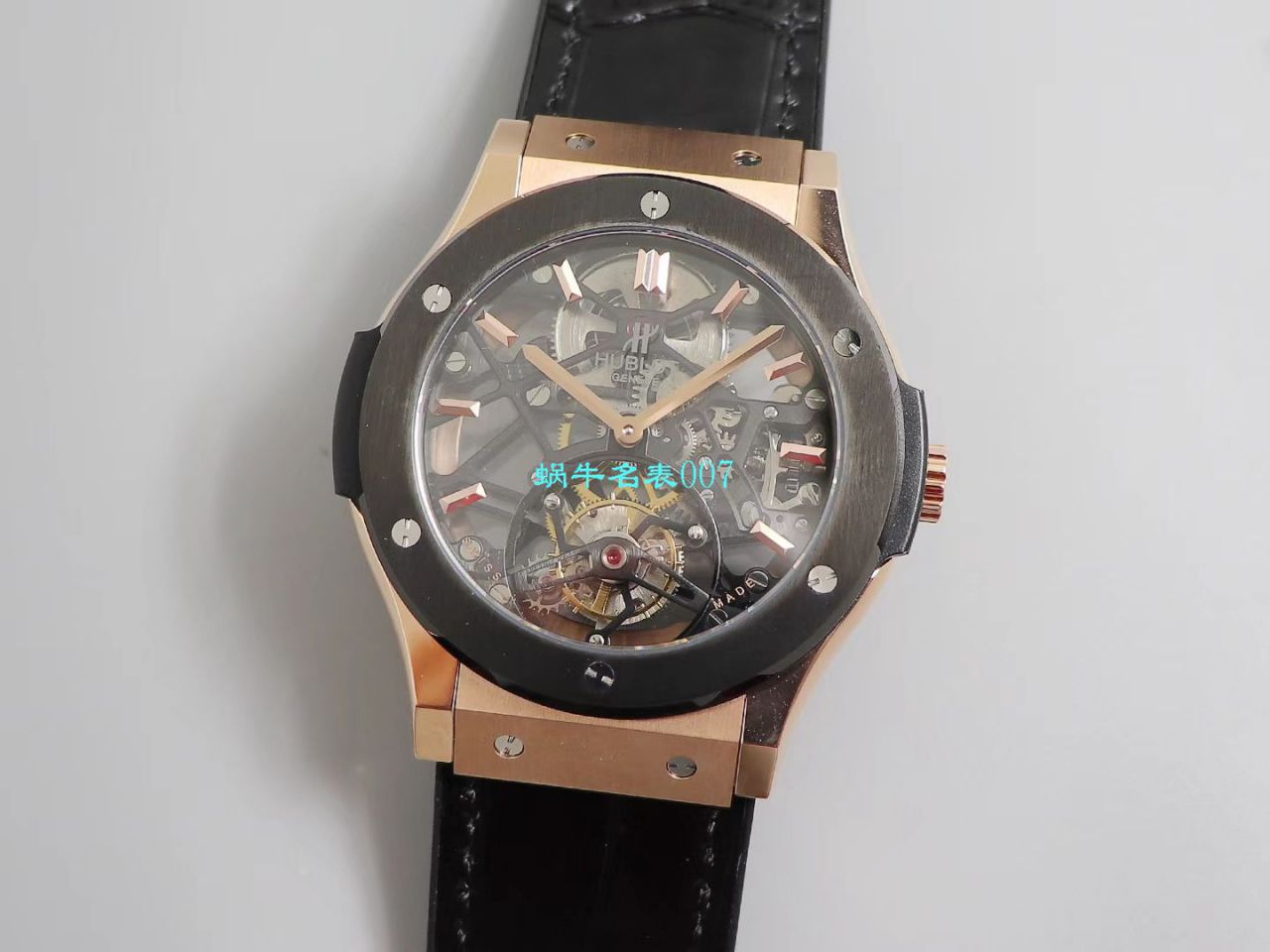 JB Factory  hublot 经典融合 Tourbillon 复刻高仿表505 OX 0180 LR 0904，505.OX.0180.LR.1904，505.OX.0180.LR，505.TX.0170.LR wrist watch  / YUB077
