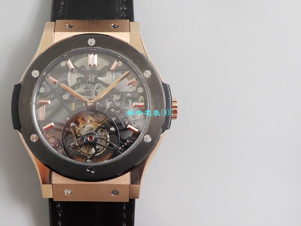 JB Factory  hublot 经典融合 Tourbillon 复刻高仿表505 OX 0180 LR 0904，505.OX.0180.LR.1904，505.OX.0180.LR，505.TX.0170.LR wrist watch  / YUB077
