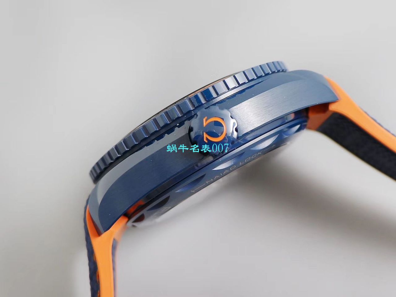 VS Factory 碧海之蓝OMEGA Seamaster GMT海洋宇宙45.5毫米 top 复刻高仿215.92.46.22.03.001 wrist watch  / M669