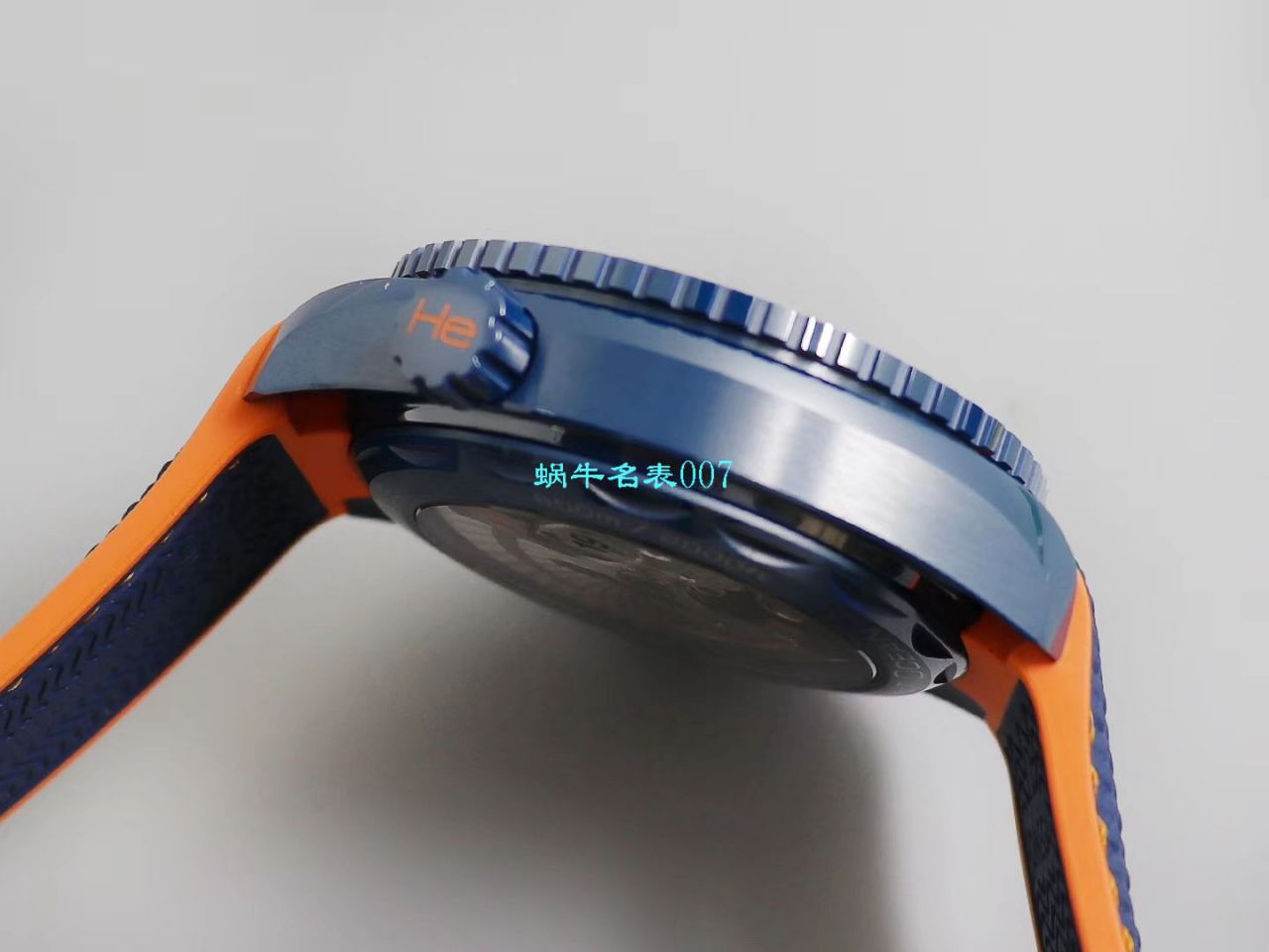 VS Factory 碧海之蓝OMEGA Seamaster GMT海洋宇宙45.5毫米 top 复刻高仿215.92.46.22.03.001 wrist watch  / M669
