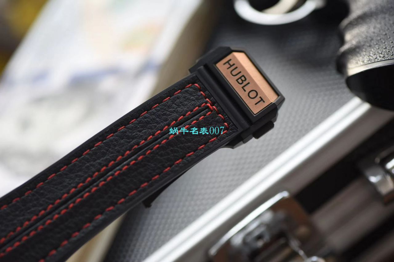 V6 Factory 王金降临 top 复刻 hublot 法拉利Hublot Big Bang Ferrari Titanium F7系列401.OQ.0123.VR wrist watch  / YUB078V6