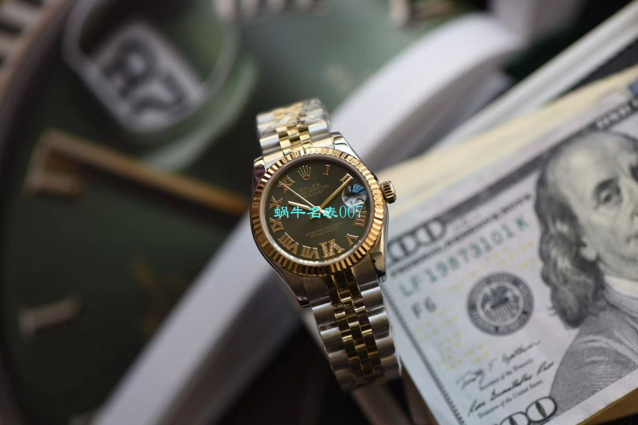 台湾 Factory 超A高仿 Rolex   Datejust 31毫米女装m278273-0016 wrist watch  / R529