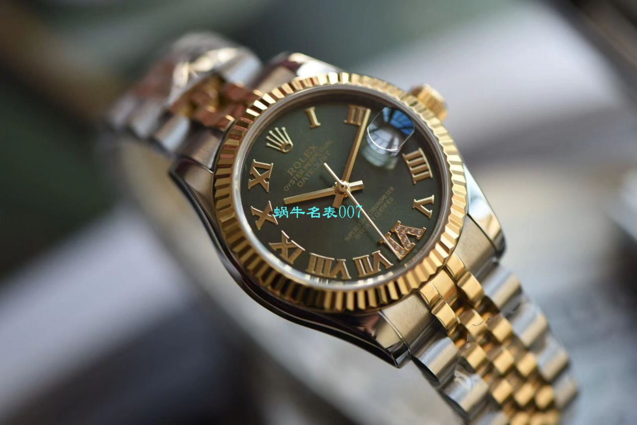 台湾 Factory 超A高仿 Rolex   Datejust 31毫米女装m278273-0016 wrist watch  / R529