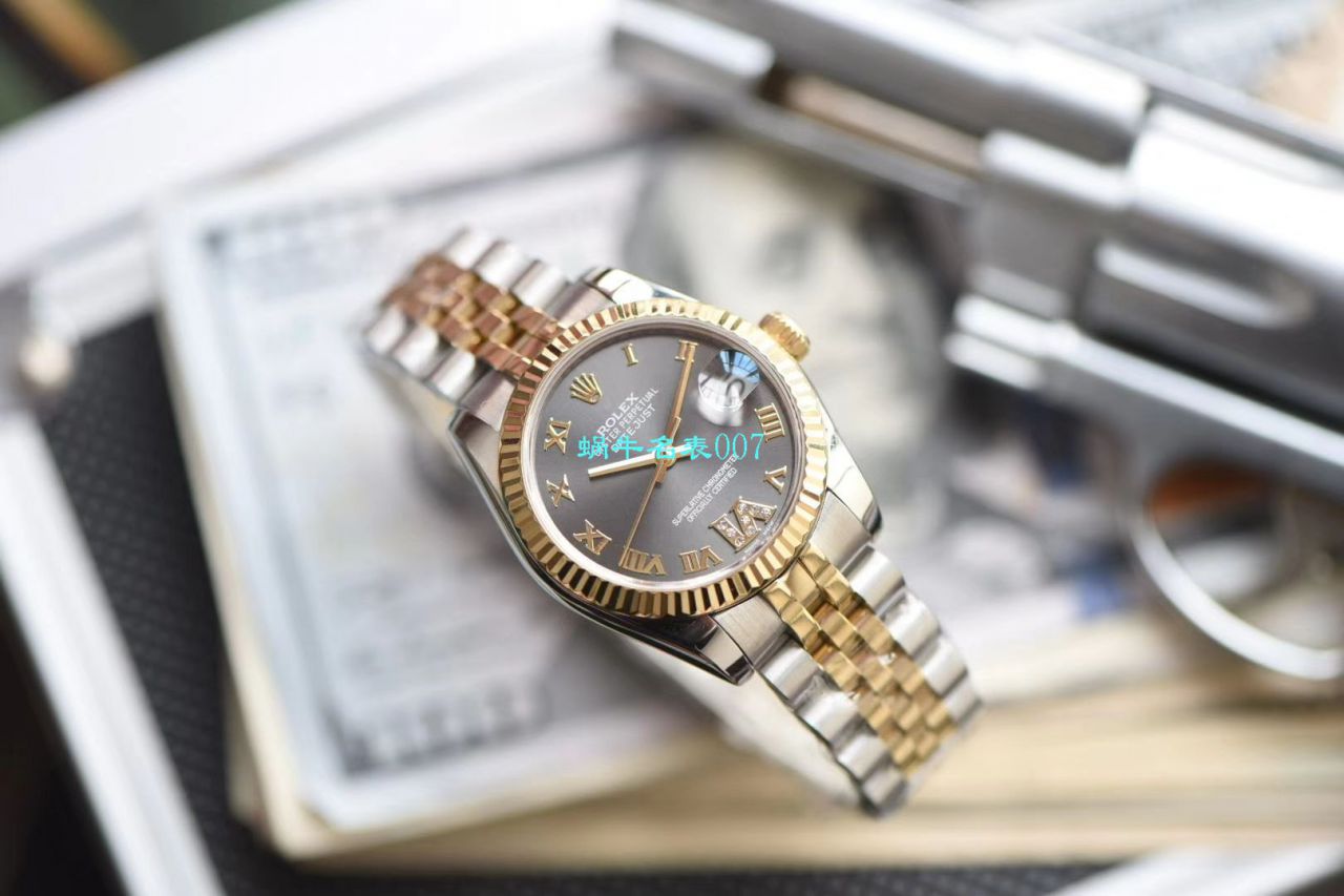 台湾 Factory 超A高精仿 Rolex   Datejust 31毫米女装系列m278273-0018 wrist watch  / R531