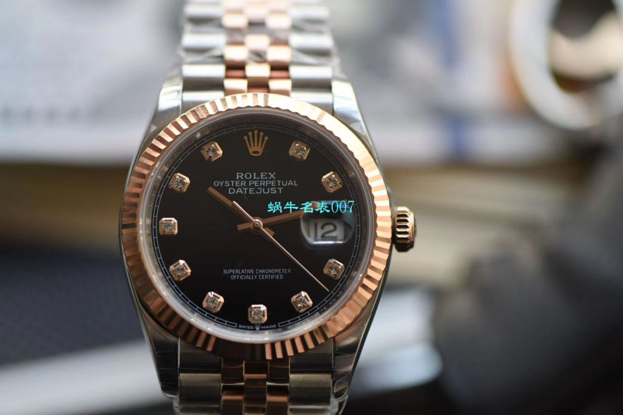 台湾EW Factory 一比一高仿 Rolex   Datejust 36毫米系列m126231-0019 wrist watch  / R532