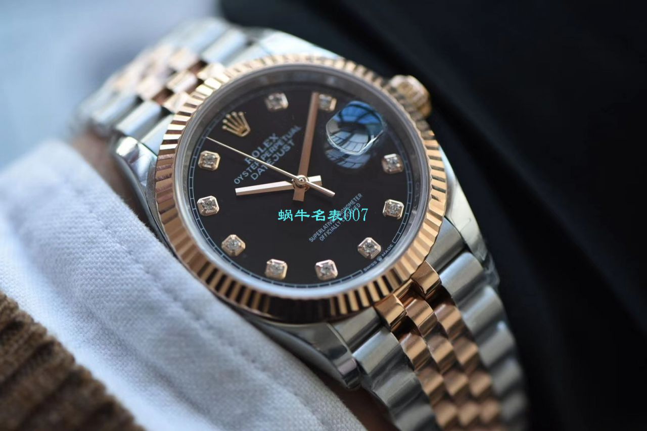 台湾EW Factory 一比一高仿 Rolex   Datejust 36毫米系列m126231-0019 wrist watch  / R532