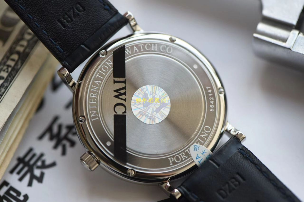 V7 Factory 超A高仿IWC IWC 柏涛菲诺IW356523 wrist watch 专柜最新款波涛菲诺蓝面金针 / WG512