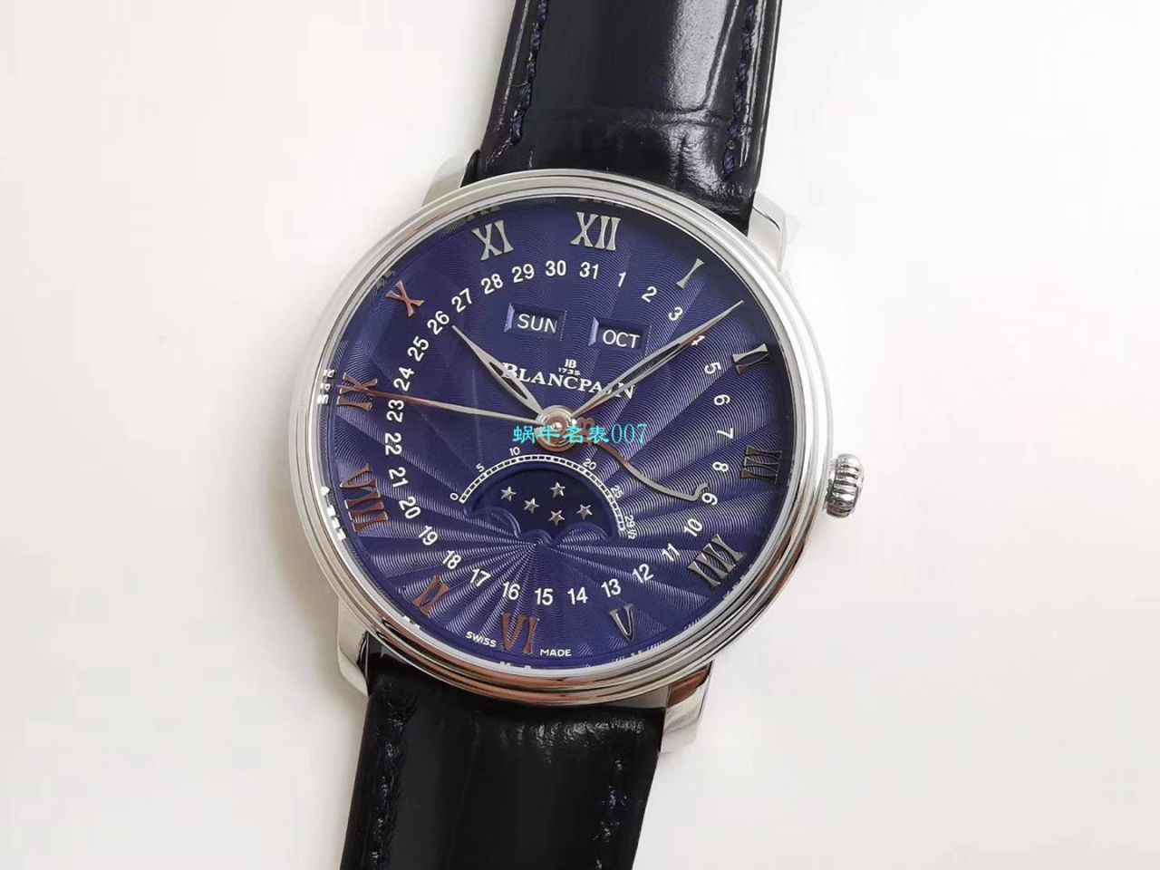  Video analysis OM Factory BlancpainBlancpain 6654复刻高仿表6654-1529-55B，6654-1113-55B，6654-3613-55B，6654A-1127-55B wrist watch  / BP067