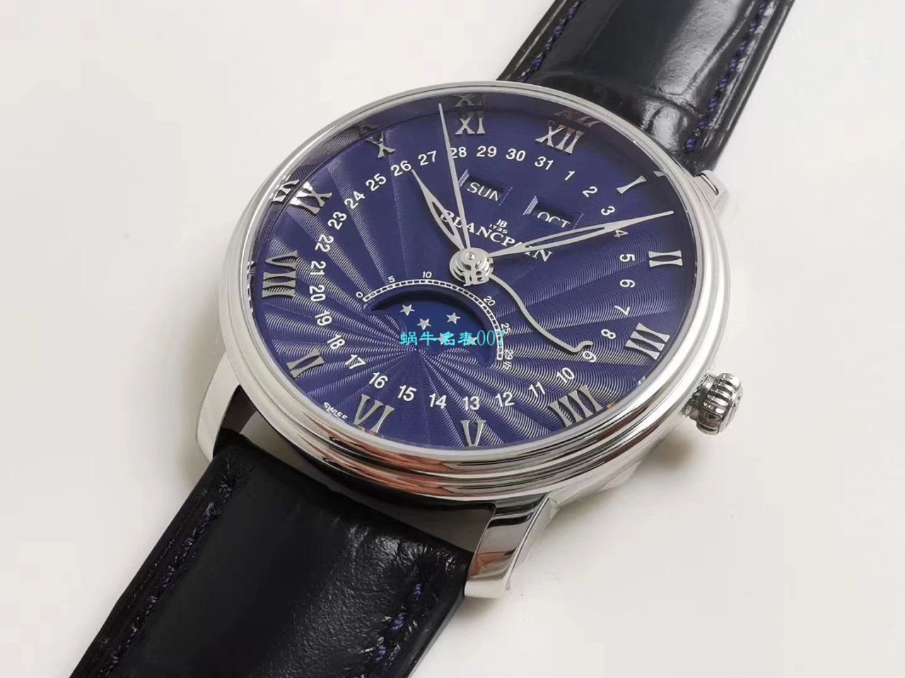  Video analysis OM Factory BlancpainBlancpain 6654复刻高仿表6654-1529-55B，6654-1113-55B，6654-3613-55B，6654A-1127-55B wrist watch  / BP067