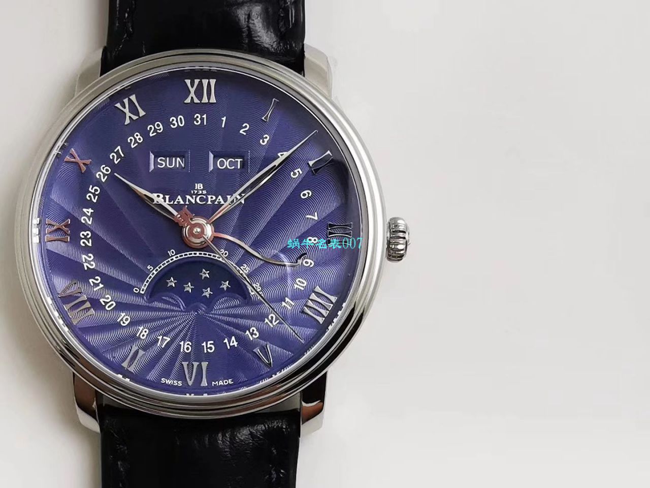  Video analysis OM Factory BlancpainBlancpain 6654复刻高仿表6654-1529-55B，6654-1113-55B，6654-3613-55B，6654A-1127-55B wrist watch  / BP067