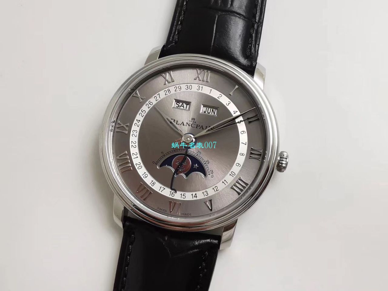  Video analysis OM Factory BlancpainBlancpain 6654复刻高仿表6654-1529-55B，6654-1113-55B，6654-3613-55B，6654A-1127-55B wrist watch  / BP067