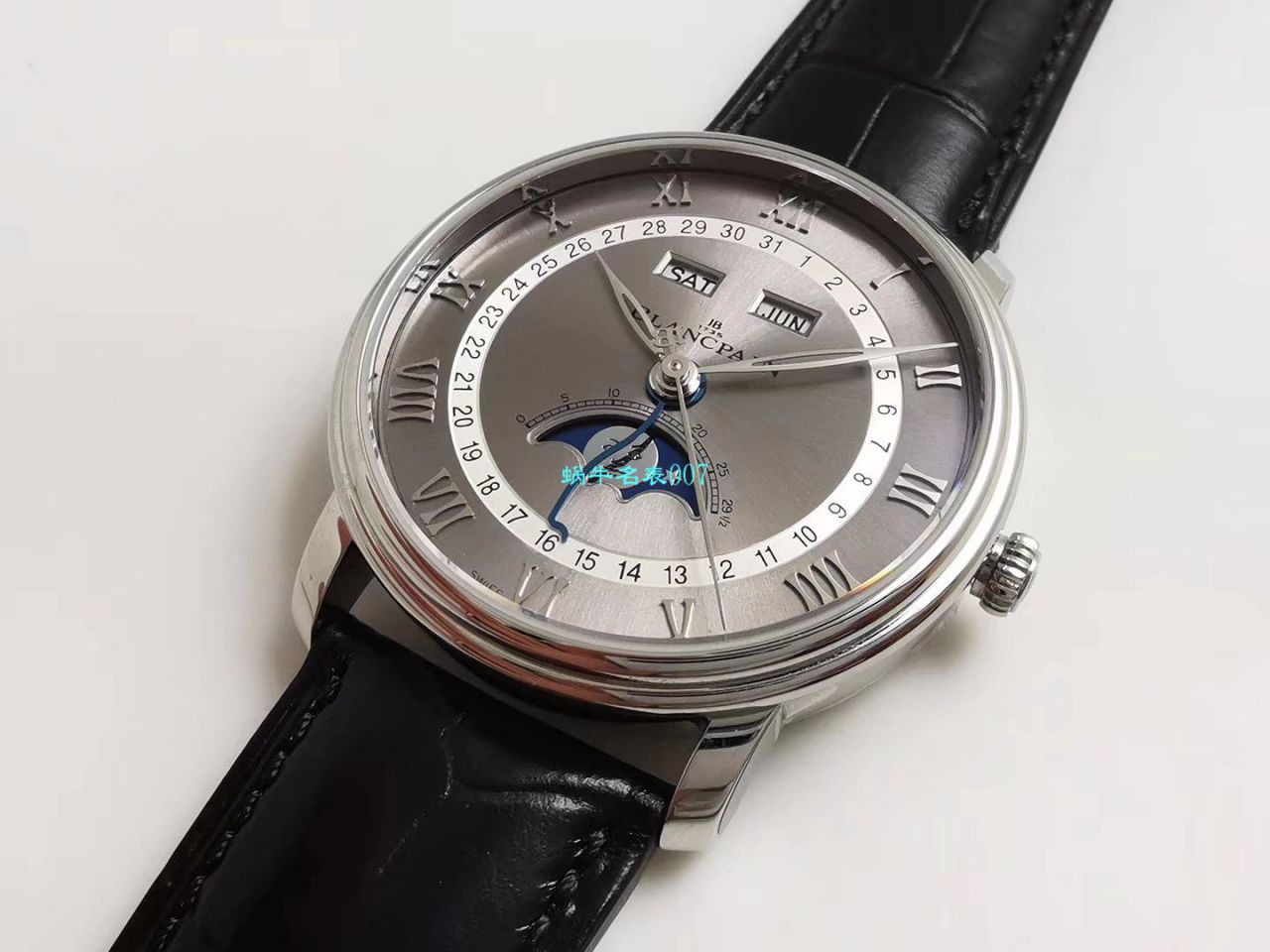  Video analysis OM Factory BlancpainBlancpain 6654复刻高仿表6654-1529-55B，6654-1113-55B，6654-3613-55B，6654A-1127-55B wrist watch  / BP067