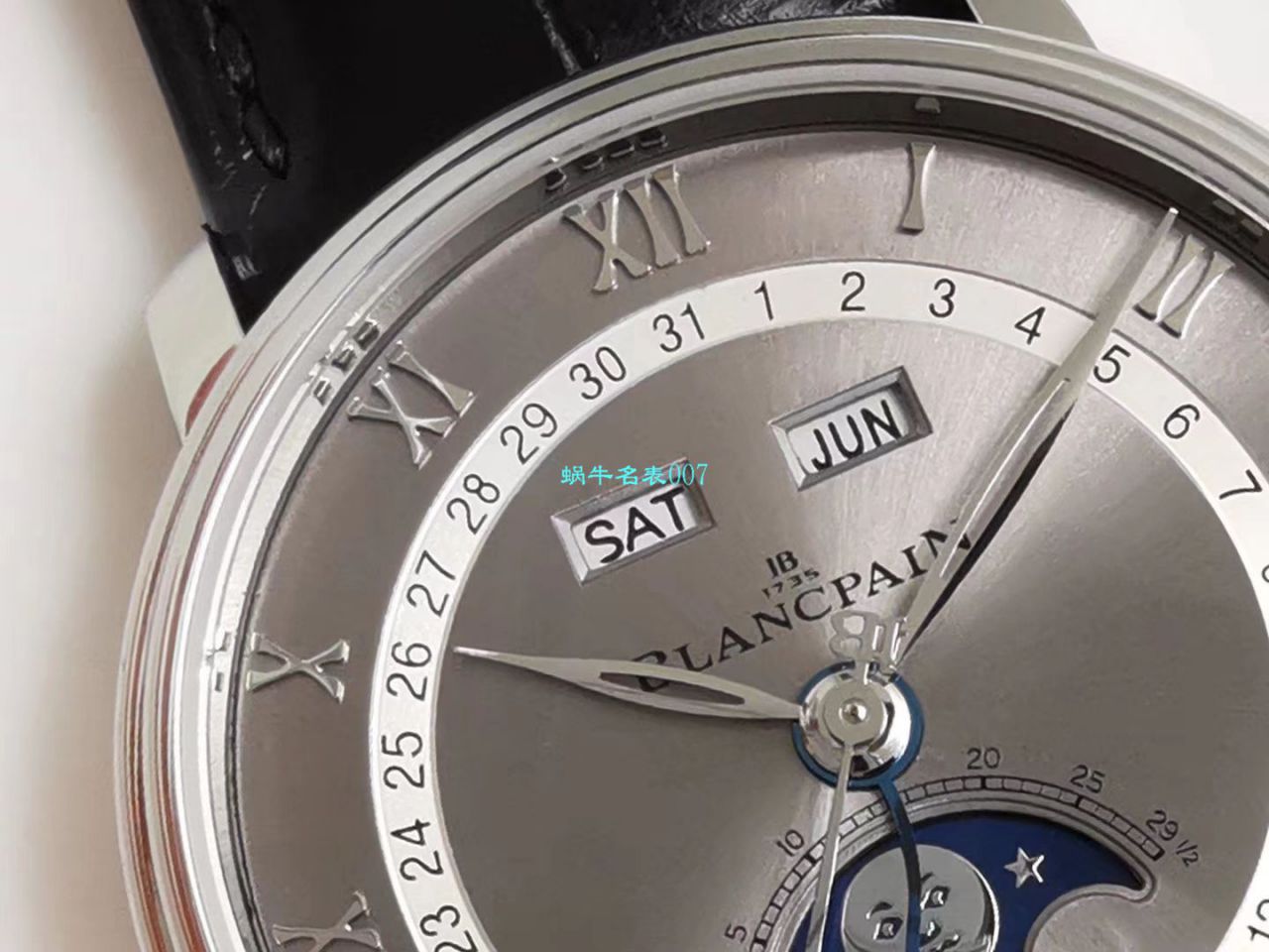  Video analysis OM Factory BlancpainBlancpain 6654复刻高仿表6654-1529-55B，6654-1113-55B，6654-3613-55B，6654A-1127-55B wrist watch  / BP067