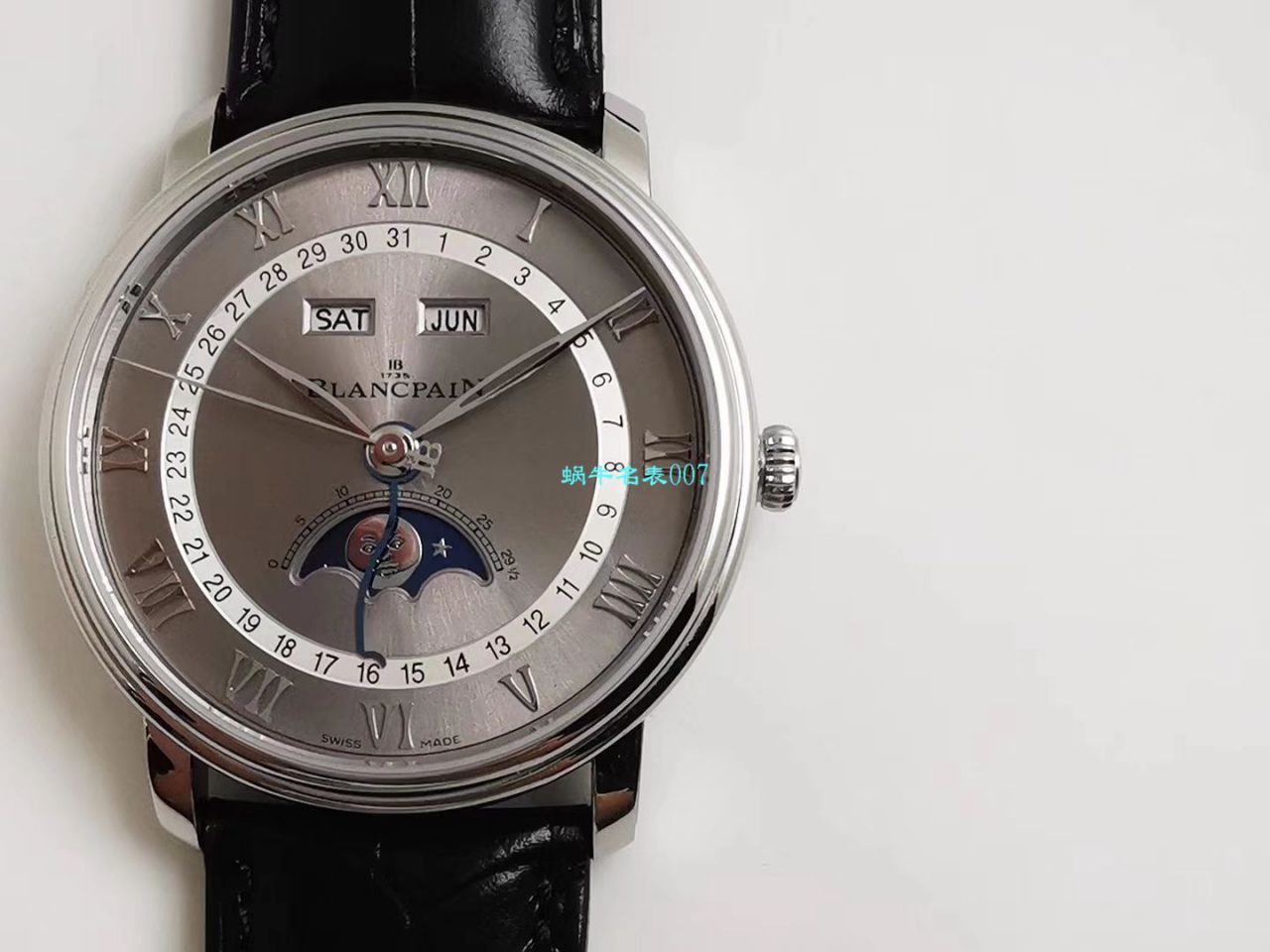  Video analysis OM Factory BlancpainBlancpain 6654复刻高仿表6654-1529-55B，6654-1113-55B，6654-3613-55B，6654A-1127-55B wrist watch  / BP067