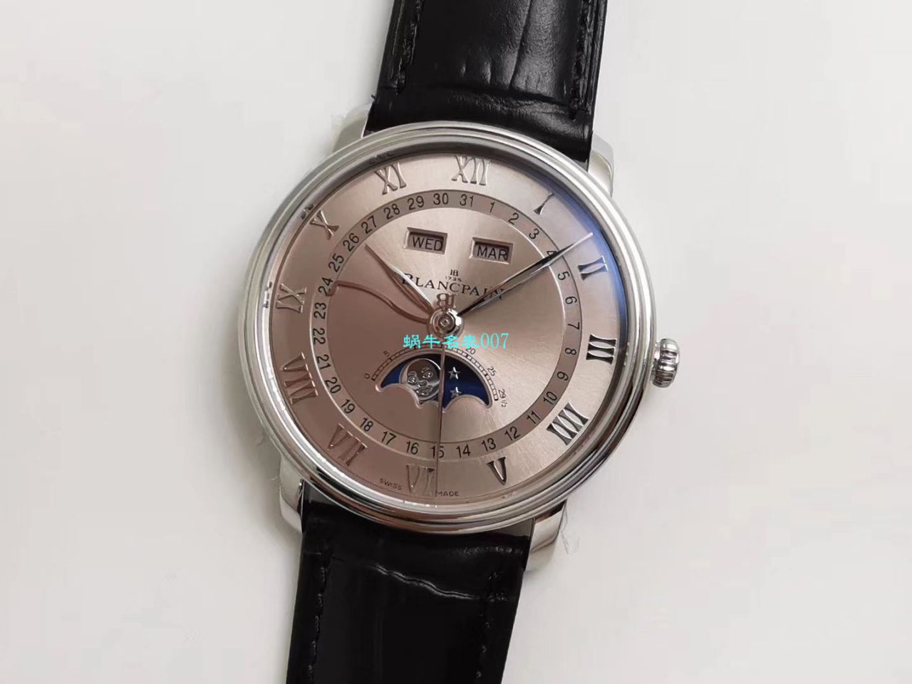  Video analysis OM Factory BlancpainBlancpain 6654复刻高仿表6654-1529-55B，6654-1113-55B，6654-3613-55B，6654A-1127-55B wrist watch  / BP067