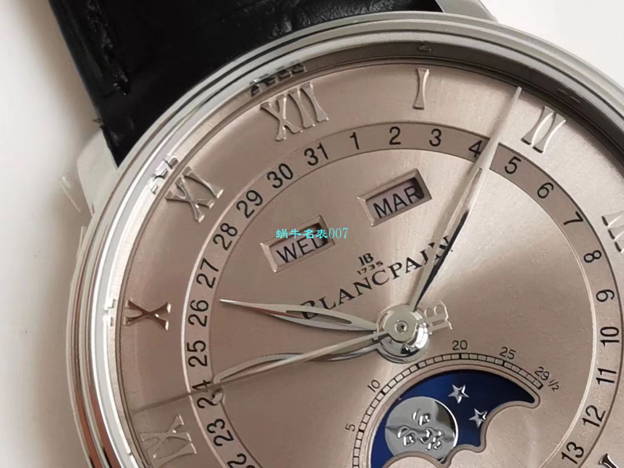  Video analysis OM Factory BlancpainBlancpain 6654复刻高仿表6654-1529-55B，6654-1113-55B，6654-3613-55B，6654A-1127-55B wrist watch  / BP067